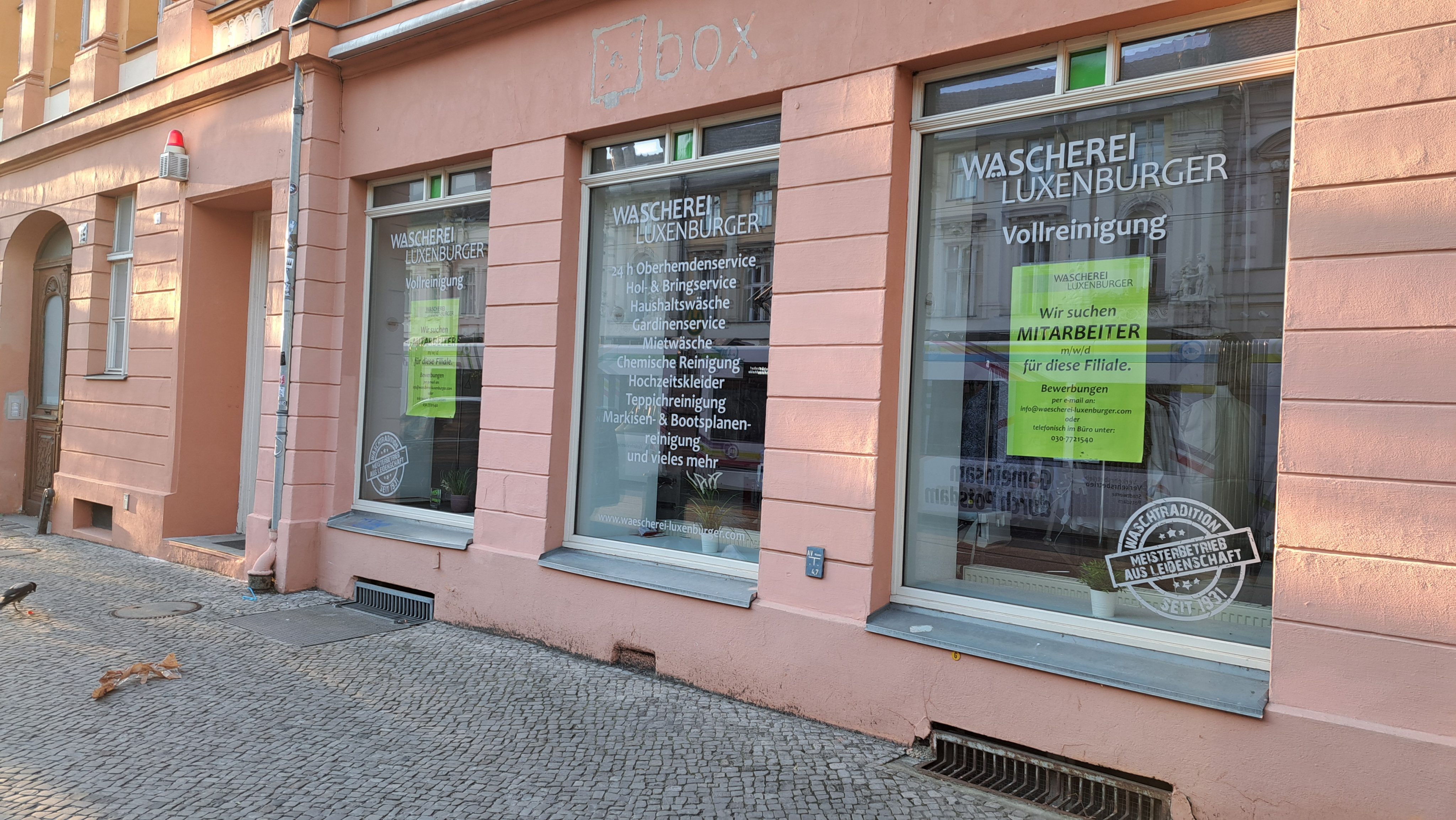 Filiale Charlottenstraße 21 in der Potsdamer Innenstadt